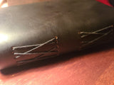 Leather Writing Journal With Leather Strap Closure | Status For Startups